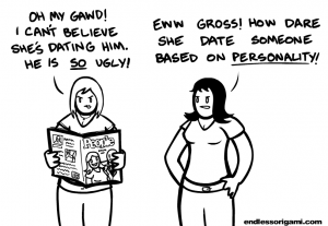 don't let the media inform you how you're supposed to feel about yourself.